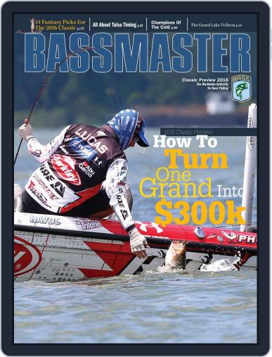 Bassmaster February 1st, 2016 Digital Back Issue Cover