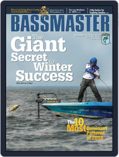 Bassmaster November 1st, 2016 Digital Back Issue Cover