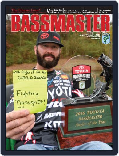 Bassmaster January 1st, 2017 Digital Back Issue Cover