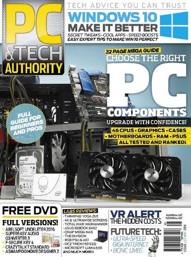 PC & Tech Authority May 1st, 2016 Digital Back Issue Cover