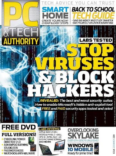 PC & Tech Authority March 1st, 2016 Digital Back Issue Cover