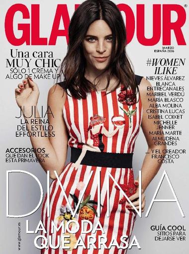 Glamour España March 1st, 2016 Digital Back Issue Cover