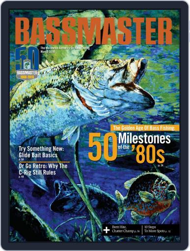 Bassmaster March 1st, 2018 Digital Back Issue Cover