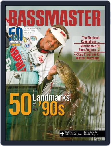 Bassmaster April 1st, 2018 Digital Back Issue Cover