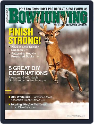 Petersen's Bowhunting January 1st, 2017 Digital Back Issue Cover