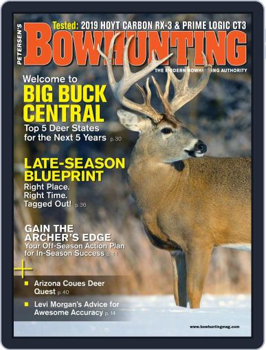 Petersen's Bowhunting January 1st, 2019 Digital Back Issue Cover