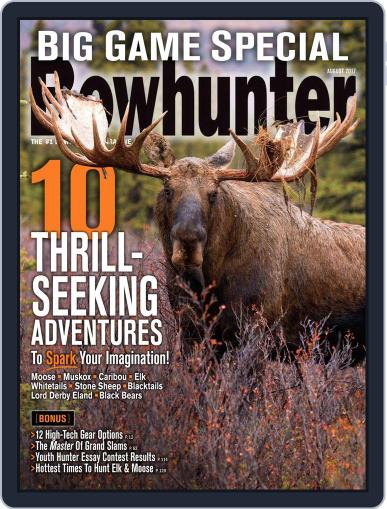 Bowhunter (Digital) August 1st, 2017 Issue Cover