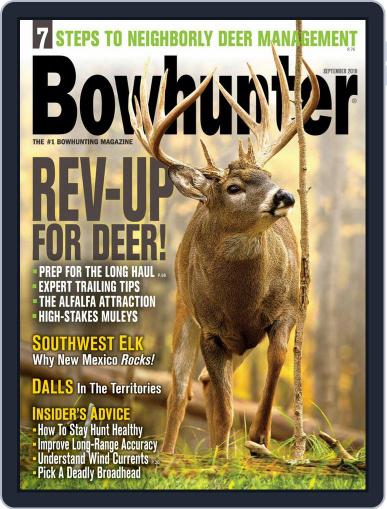 Bowhunter (Digital) September 1st, 2018 Issue Cover