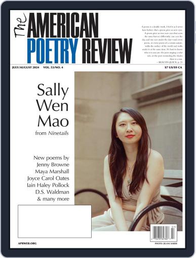 The American Poetry Review July 1st, 2024 Digital Back Issue Cover