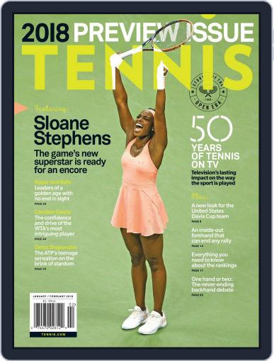 Tennis January 1st, 2018 Digital Back Issue Cover