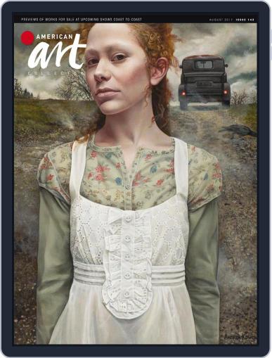 American Art Collector August 1st, 2017 Digital Back Issue Cover