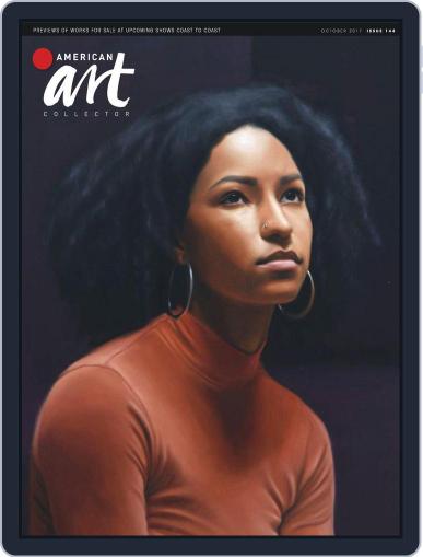American Art Collector October 1st, 2017 Digital Back Issue Cover