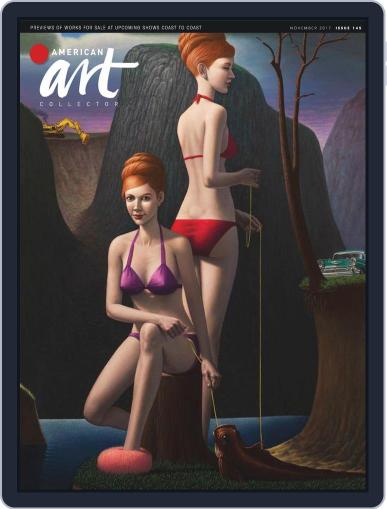 American Art Collector November 1st, 2017 Digital Back Issue Cover
