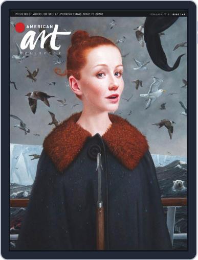 American Art Collector February 1st, 2018 Digital Back Issue Cover