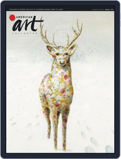 American Art Collector January 1st, 2019 Digital Back Issue Cover