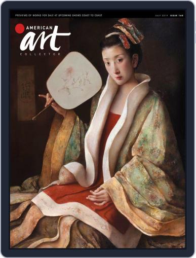 American Art Collector July 1st, 2019 Digital Back Issue Cover