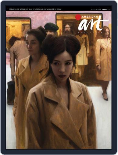 American Art Collector March 1st, 2020 Digital Back Issue Cover