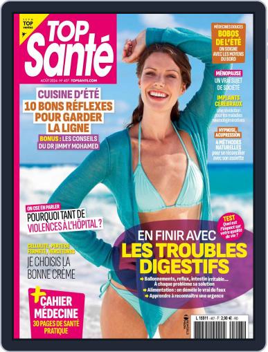 Top Sante August 1st, 2024 Digital Back Issue Cover