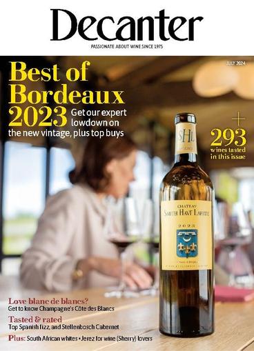 Decanter July 1st, 2024 Digital Back Issue Cover
