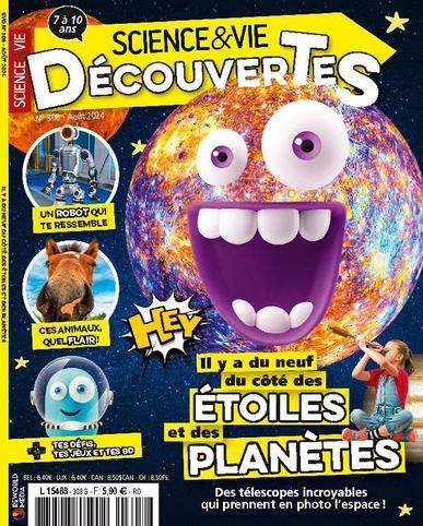 Science & Vie Découvertes July 3rd, 2024 Digital Back Issue Cover