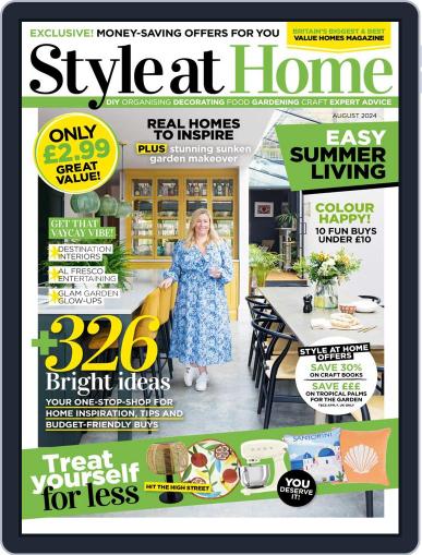 Style At Home United Kingdom August 1st, 2024 Digital Back Issue Cover