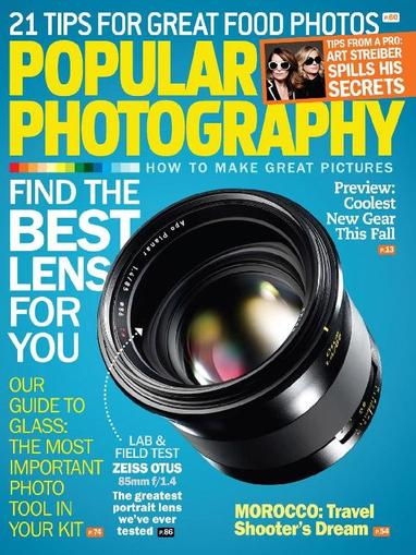 Popular Photography November 1st, 2014 Digital Back Issue Cover