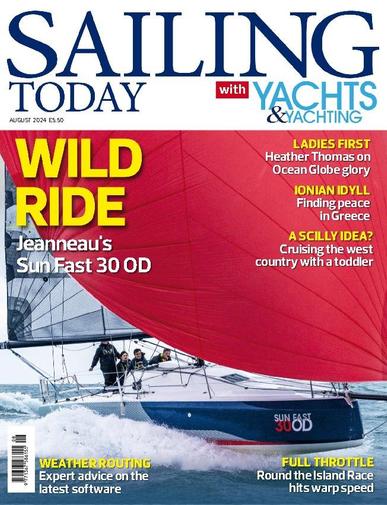 Sailing Today August 1st, 2024 Digital Back Issue Cover