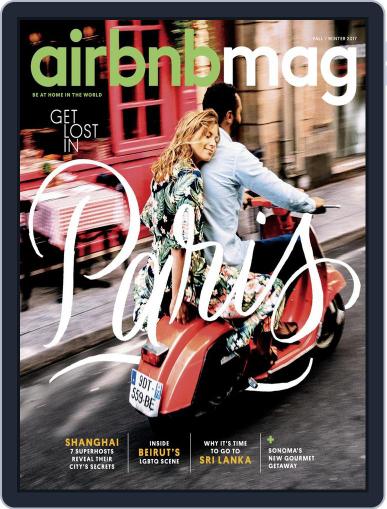 AirBnb Magazine (Digital) September 1st, 2017 Issue Cover