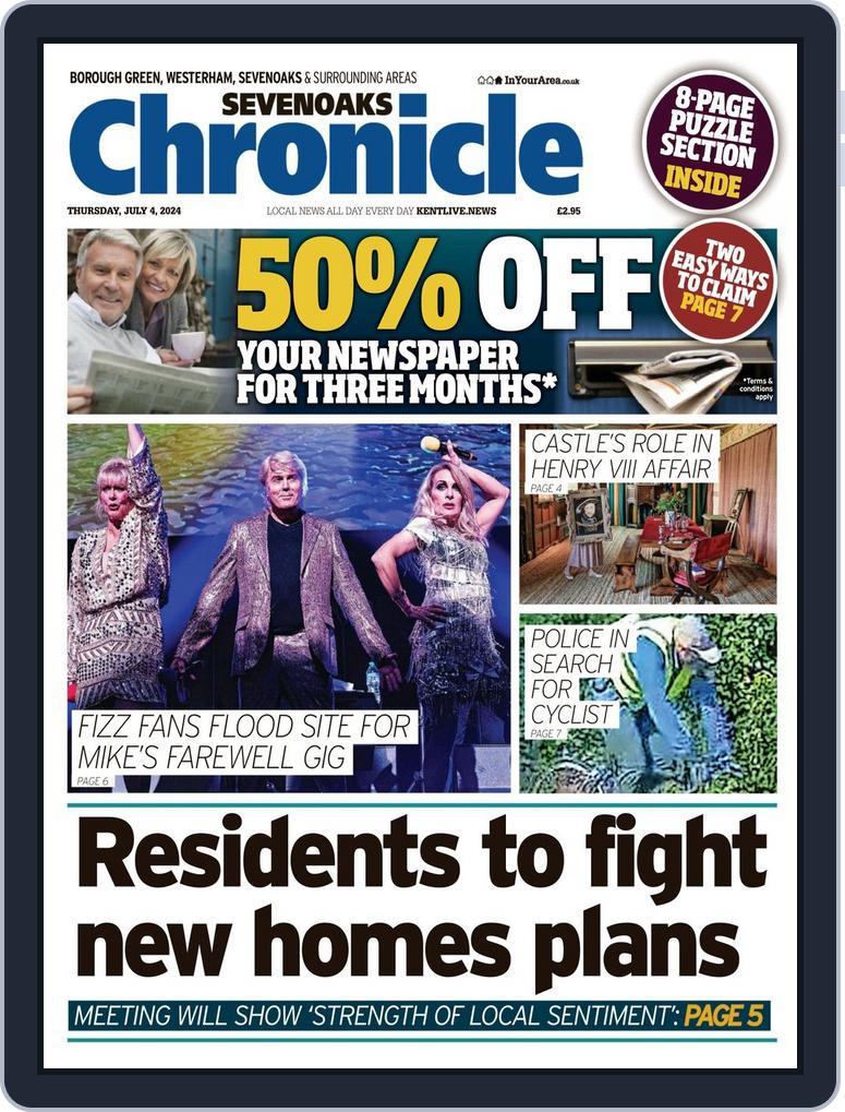 Sevenoaks Chronicle (Digital) Subscription