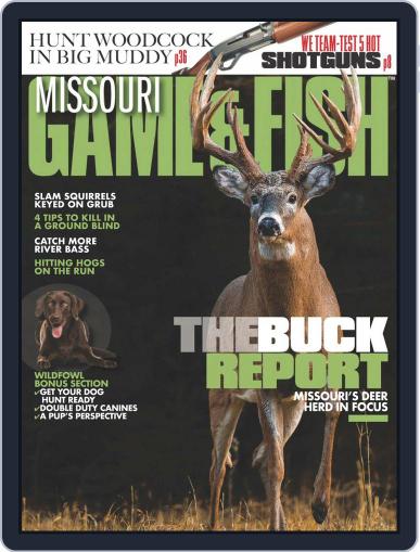 Missouri Game & Fish October 1st, 2018 Digital Back Issue Cover