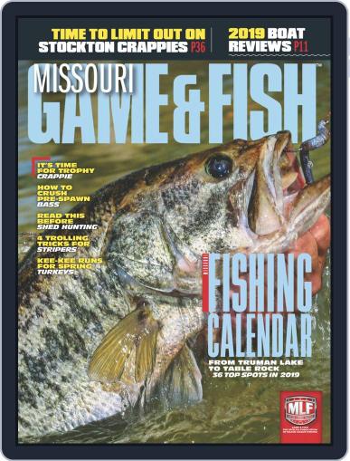 Missouri Game & Fish February 1st, 2019 Digital Back Issue Cover