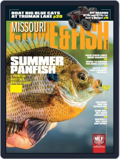 Missouri Game & Fish June 1st, 2019 Digital Back Issue Cover