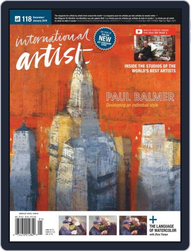 International Artist (Digital) December 1st, 2017 Issue Cover