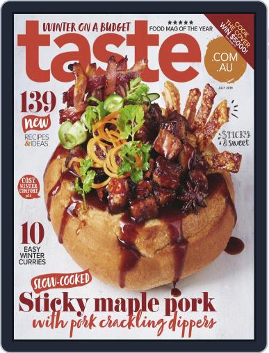 Taste.com.au July 1st, 2019 Digital Back Issue Cover