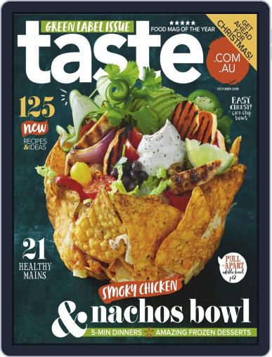 Taste.com.au October 1st, 2019 Digital Back Issue Cover