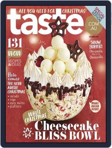 Taste.com.au December 1st, 2019 Digital Back Issue Cover