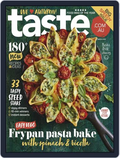 Taste.com.au March 1st, 2020 Digital Back Issue Cover