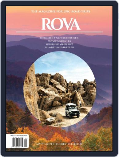 ROVA October 1st, 2018 Digital Back Issue Cover