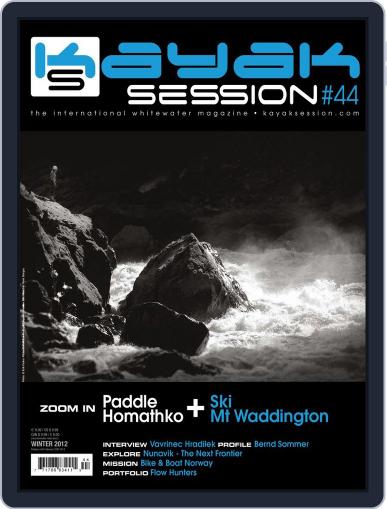 Kayak Session November 30th, 2012 Digital Back Issue Cover