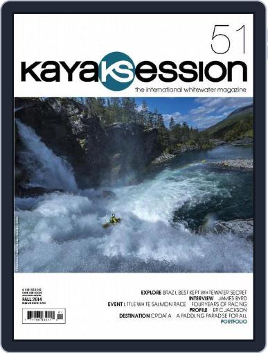 Kayak Session August 1st, 2014 Digital Back Issue Cover