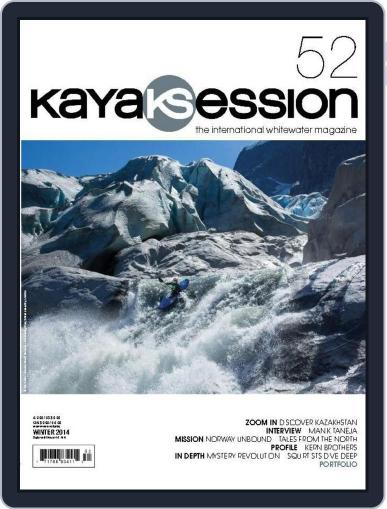 Kayak Session November 25th, 2014 Digital Back Issue Cover