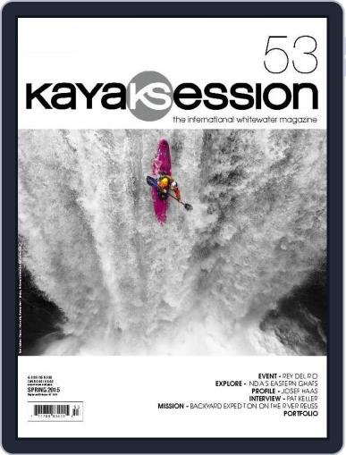 Kayak Session January 1st, 2015 Digital Back Issue Cover