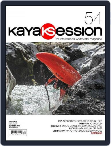 Kayak Session May 12th, 2015 Digital Back Issue Cover