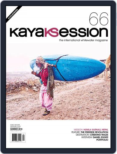 Kayak Session April 1st, 2018 Digital Back Issue Cover