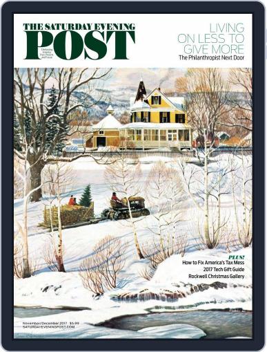 The Saturday Evening Post November 1st, 2017 Digital Back Issue Cover