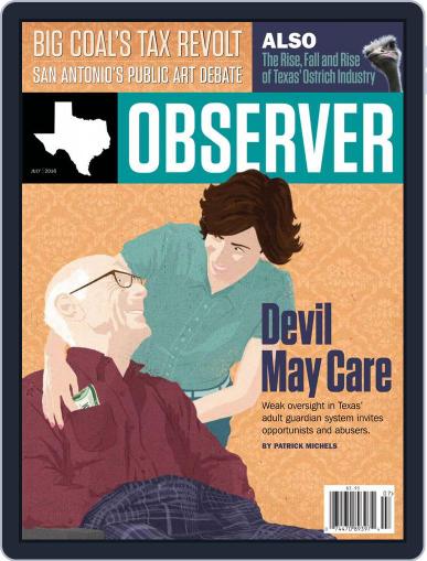 The Texas Observer July 1st, 2016 Digital Back Issue Cover