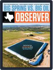 The Texas Observer (Digital) Subscription                    December 1st, 2017 Issue