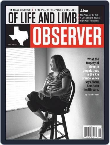 The Texas Observer March 1st, 2019 Digital Back Issue Cover