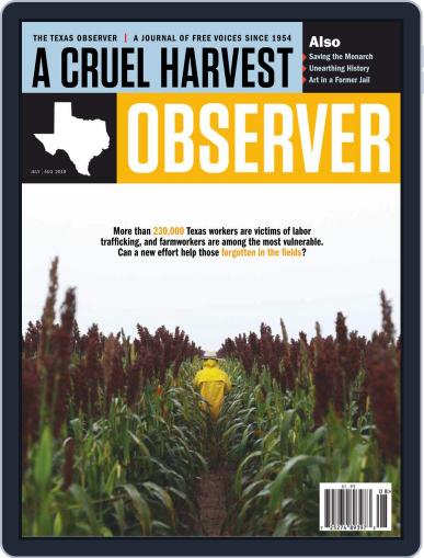 The Texas Observer July 1st, 2019 Digital Back Issue Cover
