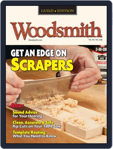 Woodsmith August 1st, 2018 Digital Back Issue Cover